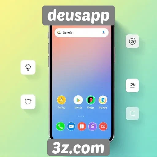 Interface intuitiva do deusapp melhora a experiência do usuário
